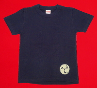 和柄半袖Ｔシャツ 家紋刺繍半袖Tシャツ